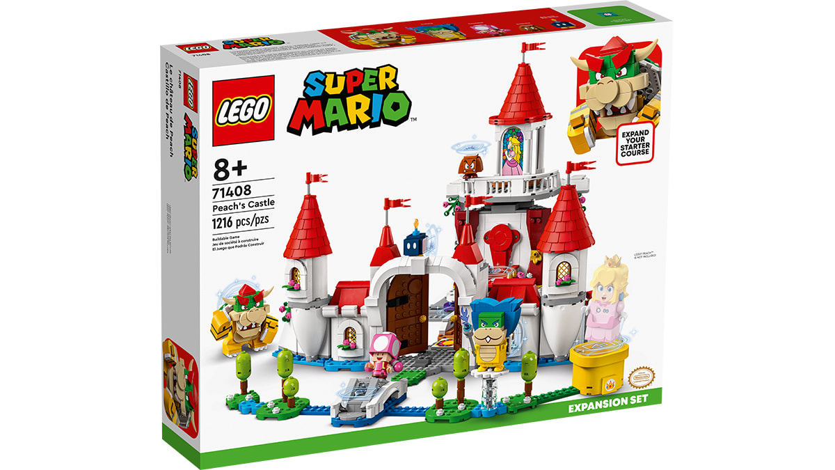 LEGO® Super Mario™ Peach's Castle Expansion Set - Nintendo